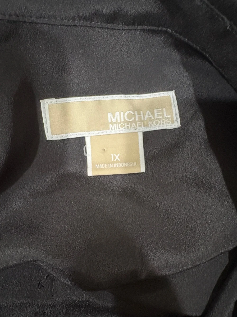 MICHAEL Michael Kors Black Utility Zip-Front Jacket - Picture 3 of 4
